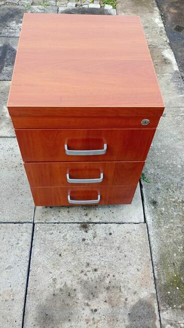 Kontenerek pod biurko przybornik jezdny na kółkach do biura