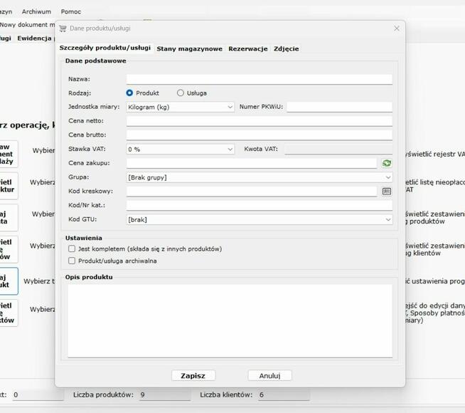 Program do sprzedaży z magazynem plus Allegro licencja dożyw