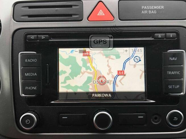 Polskie Menu VW RNS 310 Volkswagen Tiguan Golf Mapa 2023