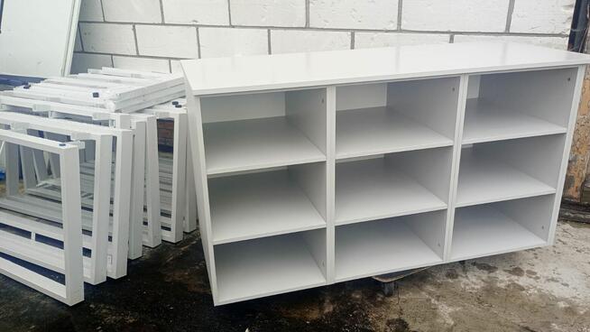 Regał szafka na książki regały otwarte szafki komody biuro