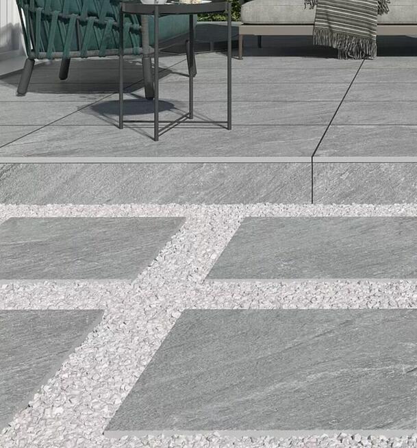Szare płyty tarasowe, balkonowe, na patio Piazza grey 120x60