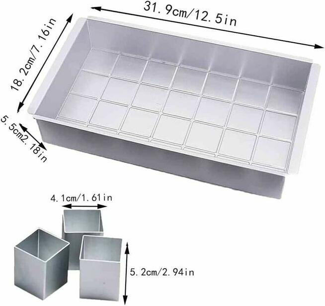 Forma do pieczenia Ciasta Cyfry litery wzory Foremki Blacha