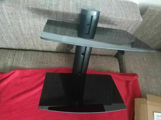 Stolik Szklany pod Telewizor TV szafka półka ścienna ścianę