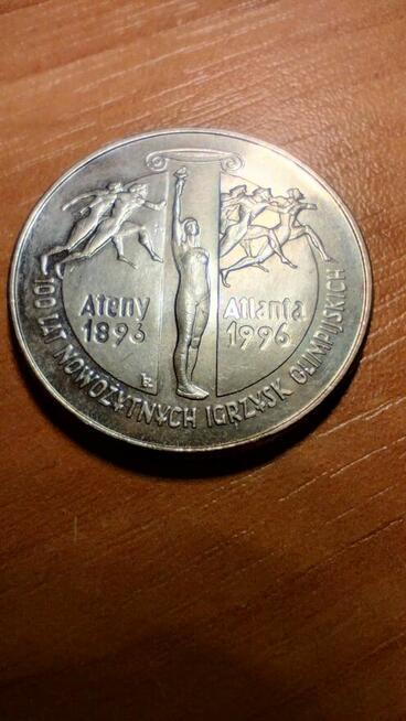 2 zł 1995 Ateny Atlanta numizmatyka 2 zł NG monety