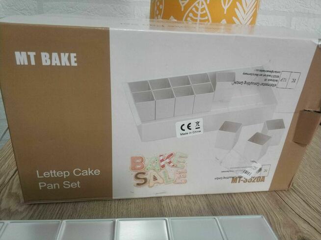 Forma do pieczenia Ciasta Cyfry litery wzory Foremki Blacha