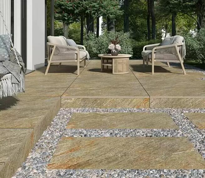 Brązowe płyty tarasowe 120x60x2 gat.1 Piazza multicolor 2cm