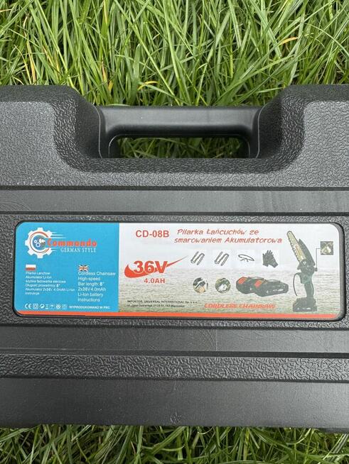 Piła Łańcuchowa Akumulatorowa 36V 4.0Ah firmy Commando