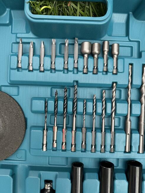 Zestaw 3w1 Wiertarko-Wkrętarka + Szlifierka + Klucz Udarowy