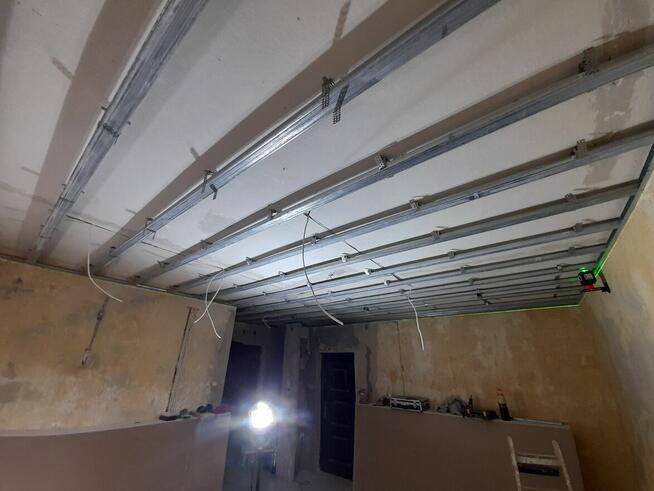 Sufity podwieszane, ścianki działowe, szpachlowanie itp !!!