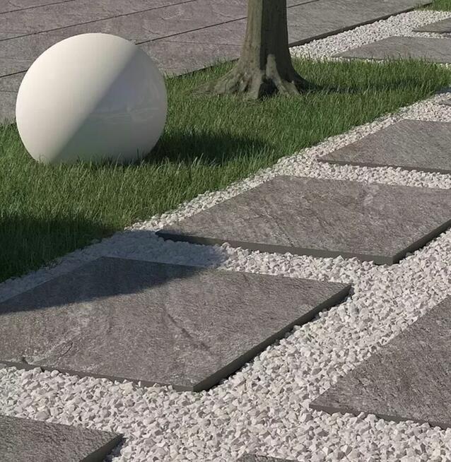 Płytki tarasowe 2cm mrozoodporne 120x60 Piazza antracyt gat1