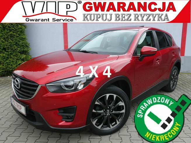 Mazda CX-5 2,0i FullLed Skóra Szyberdach 4x4 Kam.Cof EUROPA VIP Gwarancja