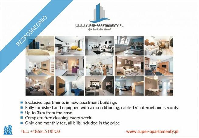 Apartments near Camp Kosciuszko US Military Poznan Bukowska 34