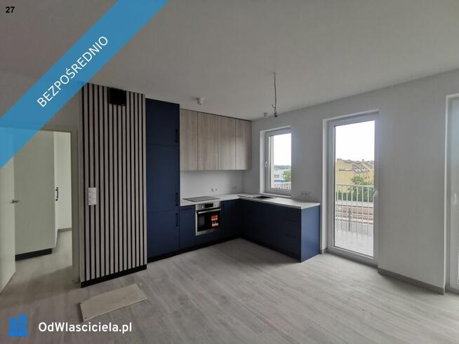 Mieszkanie nr 27: 2 pokojowe 41,99 m2, 3 piętro (miejsce postojowe w garażu podziemnym)