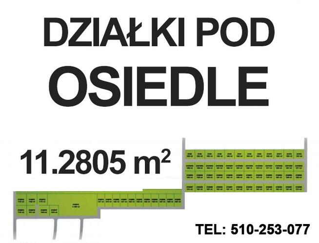 Pod Sochaczewem 11ha pod osiedle dla dewelopera! MPZP!