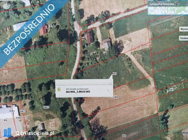 Działka rolna Stawki, pow. 3703 m2