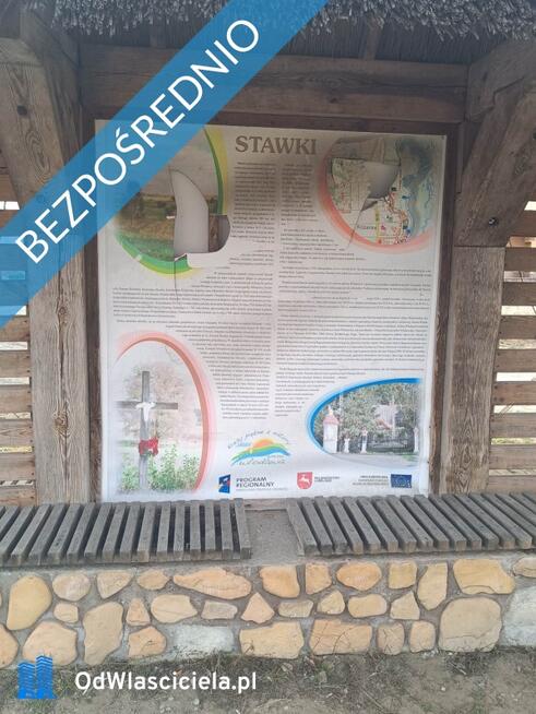 Działka rolna Stawki, pow. 3703 m2