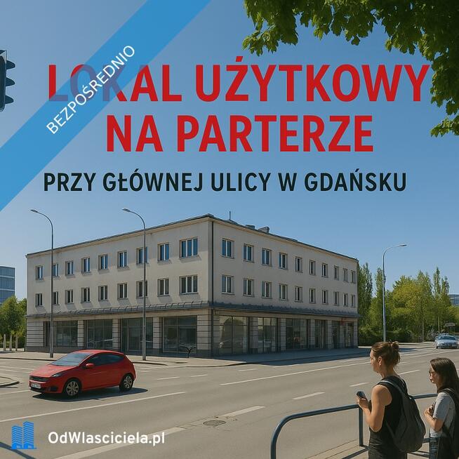 Parterowy lokal  do wynajęcia | Gdańsk | Główna ulica
