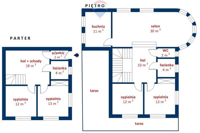 Dom 130m2 z klimatycznym ogrodem, Brwinów