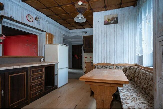 Mieszkanie z ogródkiem i budynkiem gospodarczym