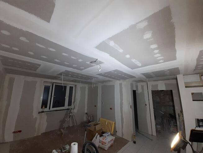 Sufity podwieszane, ścianki działowe, szpachlowanie itp !!!