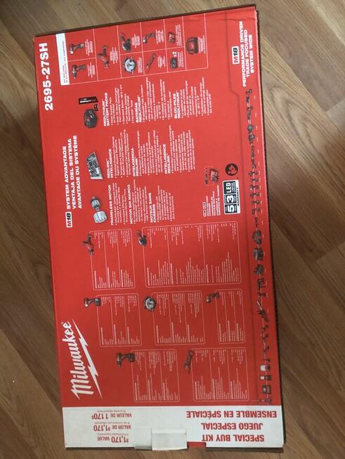 Zestaw narzędzi Milwaukee