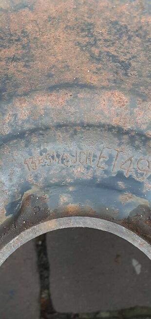 Felga stalowa 13 od Opla Corsy + opona Goodyear GT 155/70/13