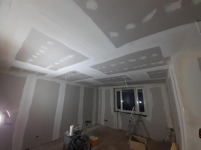 Sufity podwieszane, ścianki działowe, szpachlowanie itp !!!