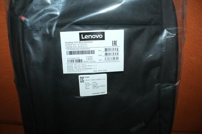 Plecak Lenovo ThinkPad 15,6 Basic Backpack Nowy