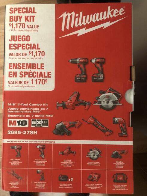 Zestaw narzędzi Milwaukee