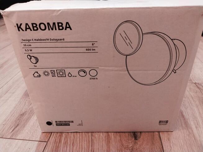 Lampa scienna LED Kabomba IKEA NOWA Krakow