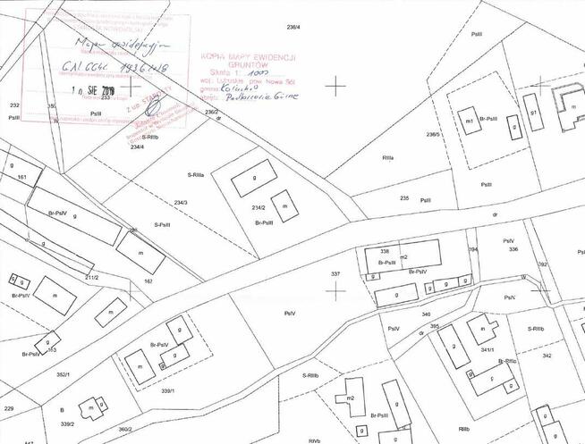 Działka budowlana 2319 m² ze stawem