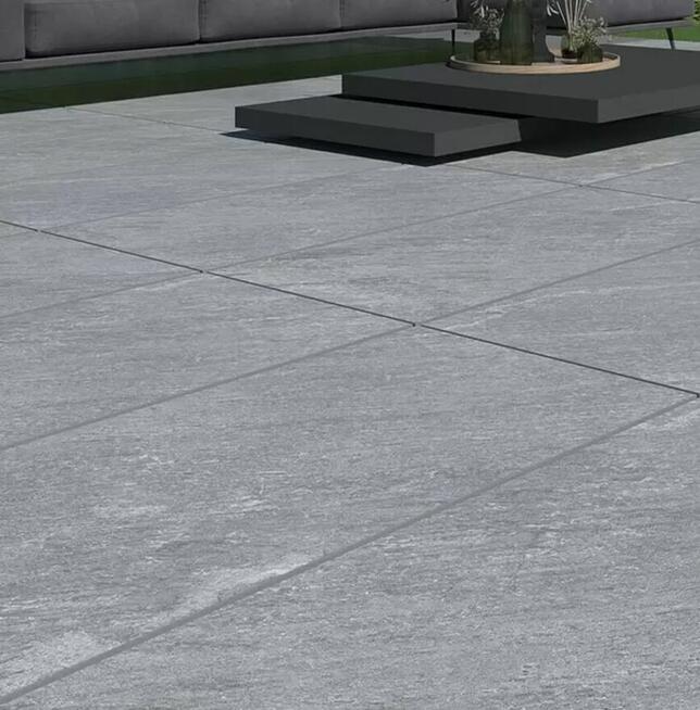 Szare płyty tarasowe, balkonowe, na patio Piazza grey 120x60