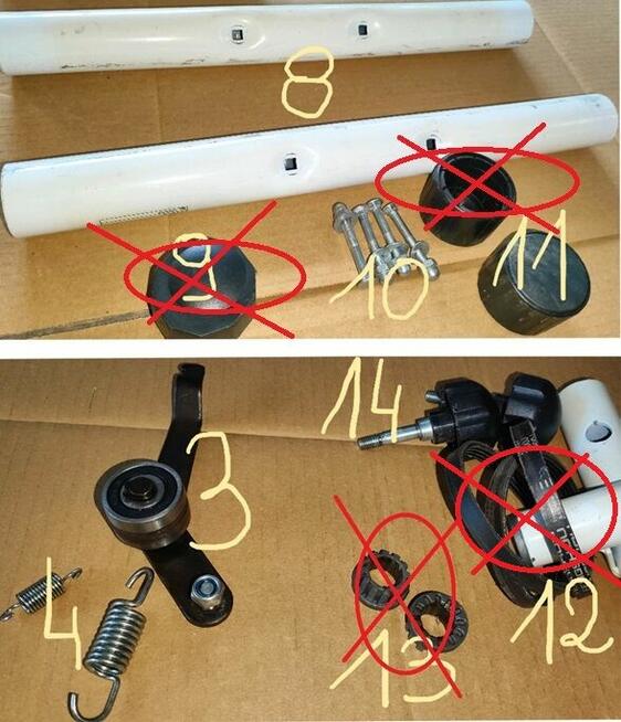 Orbitrek Laubr Sport RACE CROSS II / części do orbitreka