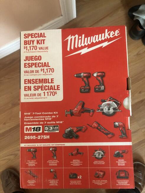 Zestaw narzędzi Milwaukee