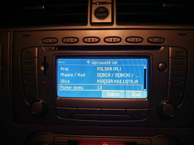 Polskie Menu Mapa Ford NX DVD NX SD FX S-max Mondeo Kuga