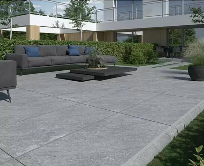Szare płyty tarasowe, balkonowe, na patio Piazza grey 120x60