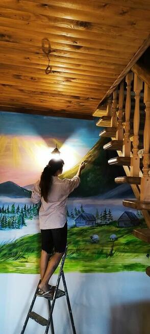 Malowidła ścienne i obrazy