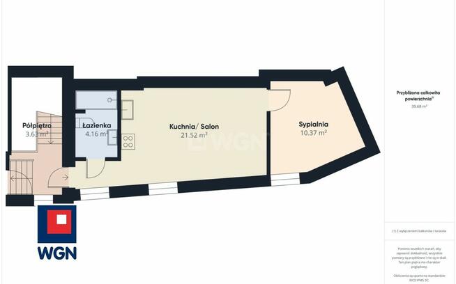 Na sprzedaż stylowe 2 - pokojowe mieszkanie