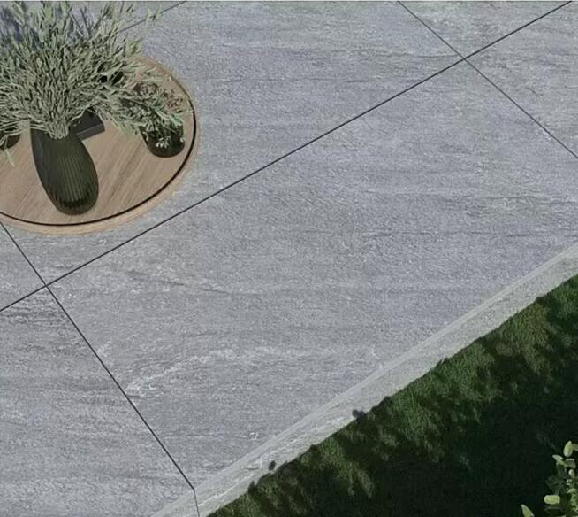 Szare płyty tarasowe, balkonowe, na patio Piazza grey 120x60