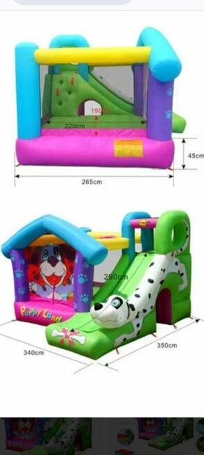 Zamek do skakania dmuchaiec skakaniec zjeżdżalnia dmuchana