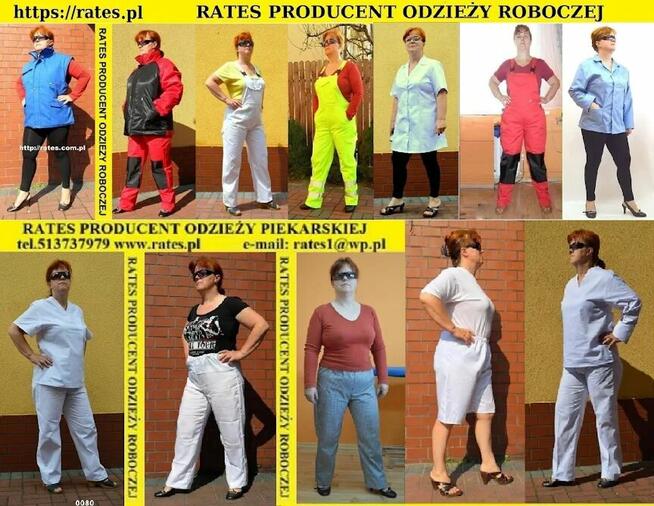 Ubrania robocze Firmy Rates.pl tel.513737979