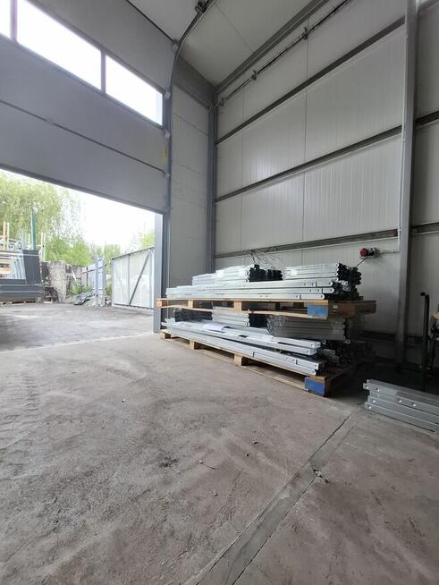 Hala garaż w konstrukcji stalowej