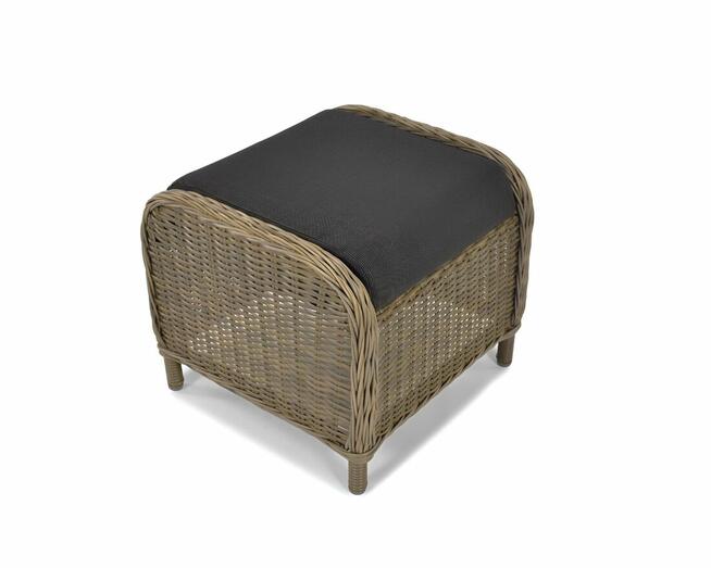 Fotel Ogrodowy SONATA z Podnóżkiem Technorattan + Gratis