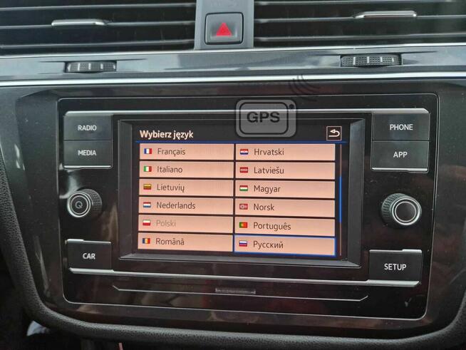 Polskie Menu Volkswagen VW Tiguan II MEN2 LG Konwersja USA-E