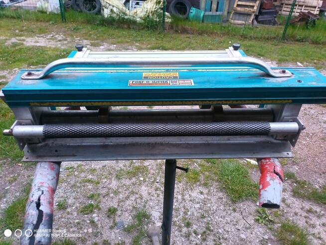 Nożyce, Żłobiarka, Urządzenie do cięcia i przetłaczania blach