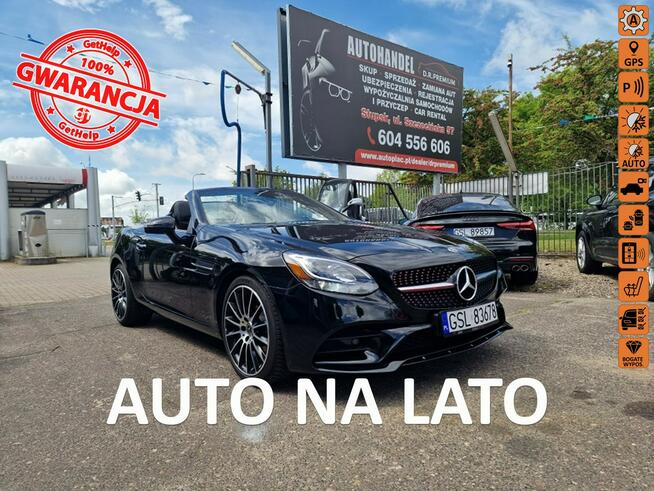 Mercedes SLC 180 SLC 300 2.0 Benzyna 245 KM, Kamera, Bluetooth, Designio, Alu, LED