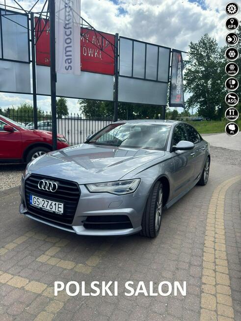 Audi A6 Sline Salon Polski PoLift Matrix 1-Właściciel  Shadow Lin serwis