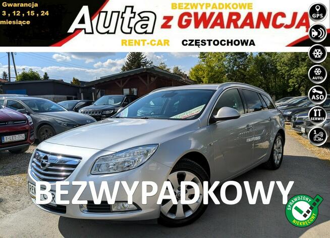 Opel Insignia 2.0CDTi*130PS*OPŁACONY*Bezwypadkowy Klimatronik Serwis*GWARANCJA24M