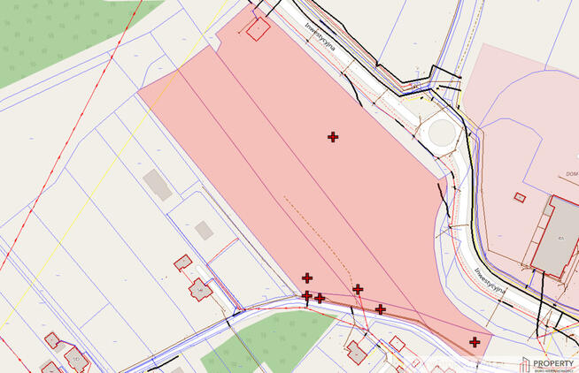Działka inwestycyjna, 2,88 ha, Straszęcin, Żyraków