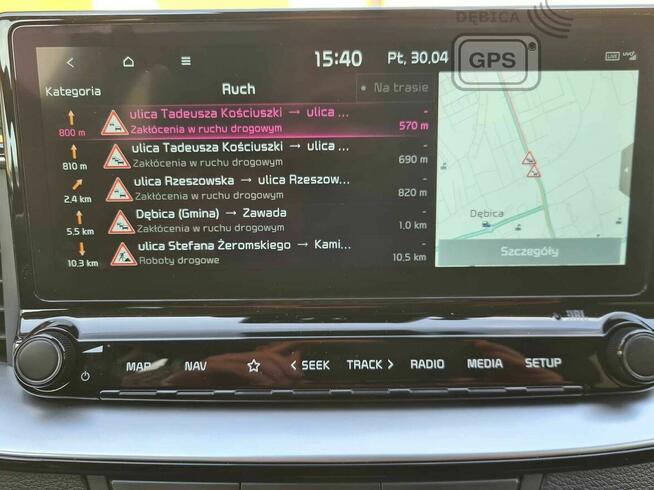 Mapy KIA Ceed Sportage Sorento Ceed Mapa 2025 Polskie Menu